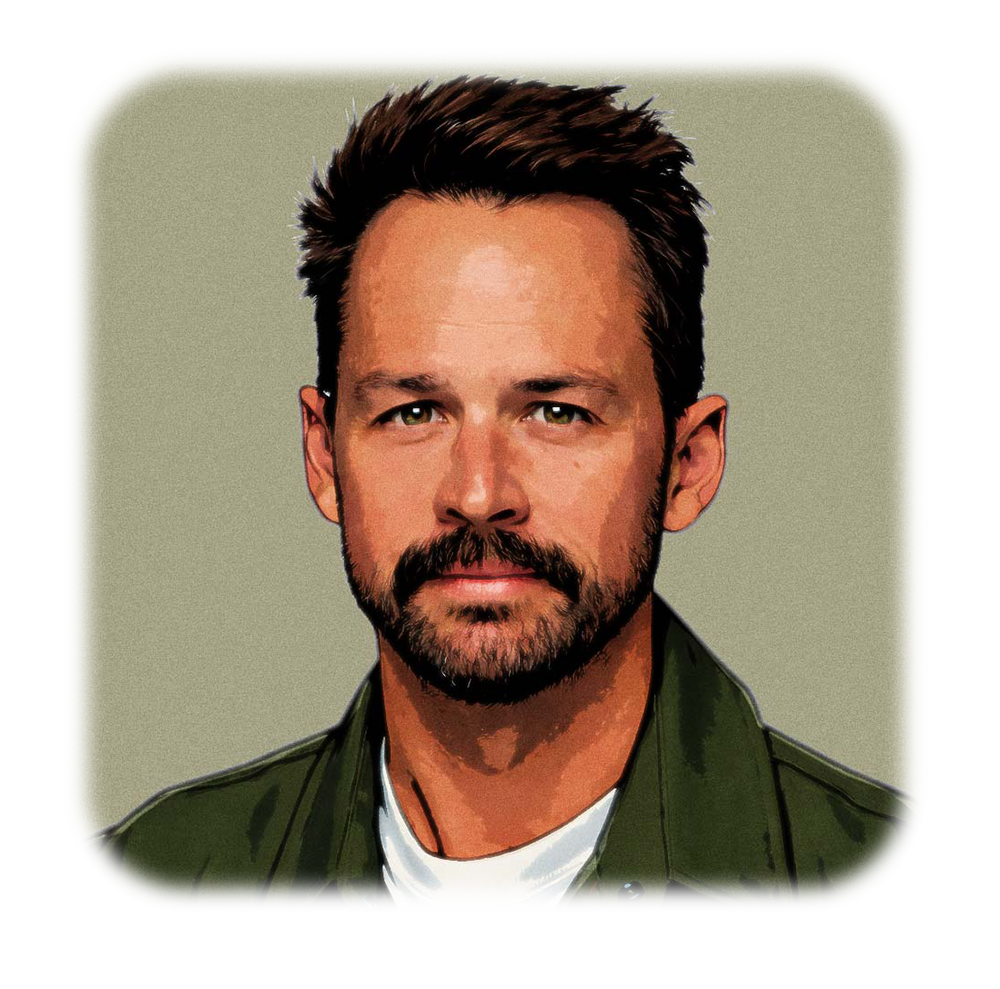 Portrait of Matthew Jones, creative leader and designer